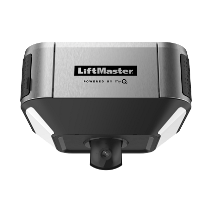 LiftMaster 84504R Secure View Ultra-Quiet Belt Drive, Battery Backup Smart Opener with Camera and Dual LED Lighting